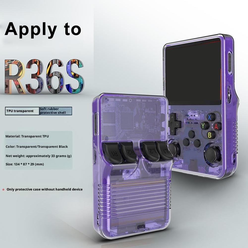 Gaming Console R36S - Für R36S Handheld-Spielkonsole Schutzhülle Tragbare Rückseitenschutzhülle