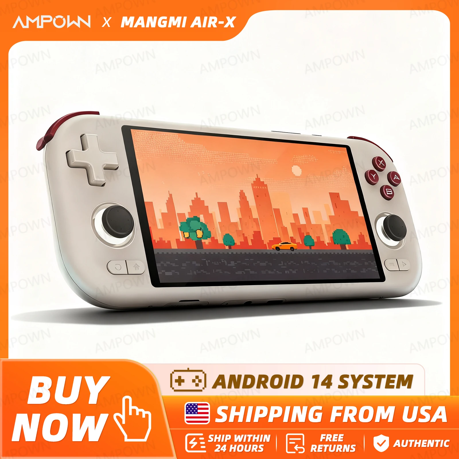 Gaming Console Android - MANGMI AIR X Handheld-Spielekonsole Qualcomm Snapdragon