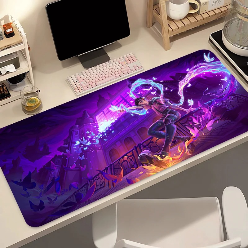 Gaming Console Desk - Mauspad Gamer Computer Anime PC Valorant
