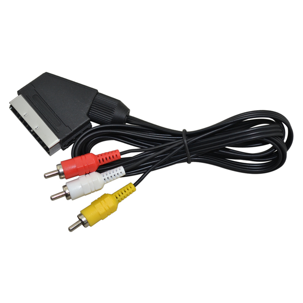 Gaming Console Video Game - Scart-Kabel auf 3 RCA AV TV