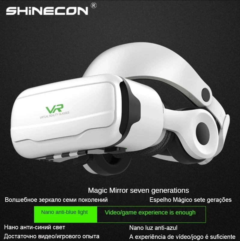 VR Brille Virtual Reality 3D H – Gaming Console Vr Bewertung und Preis