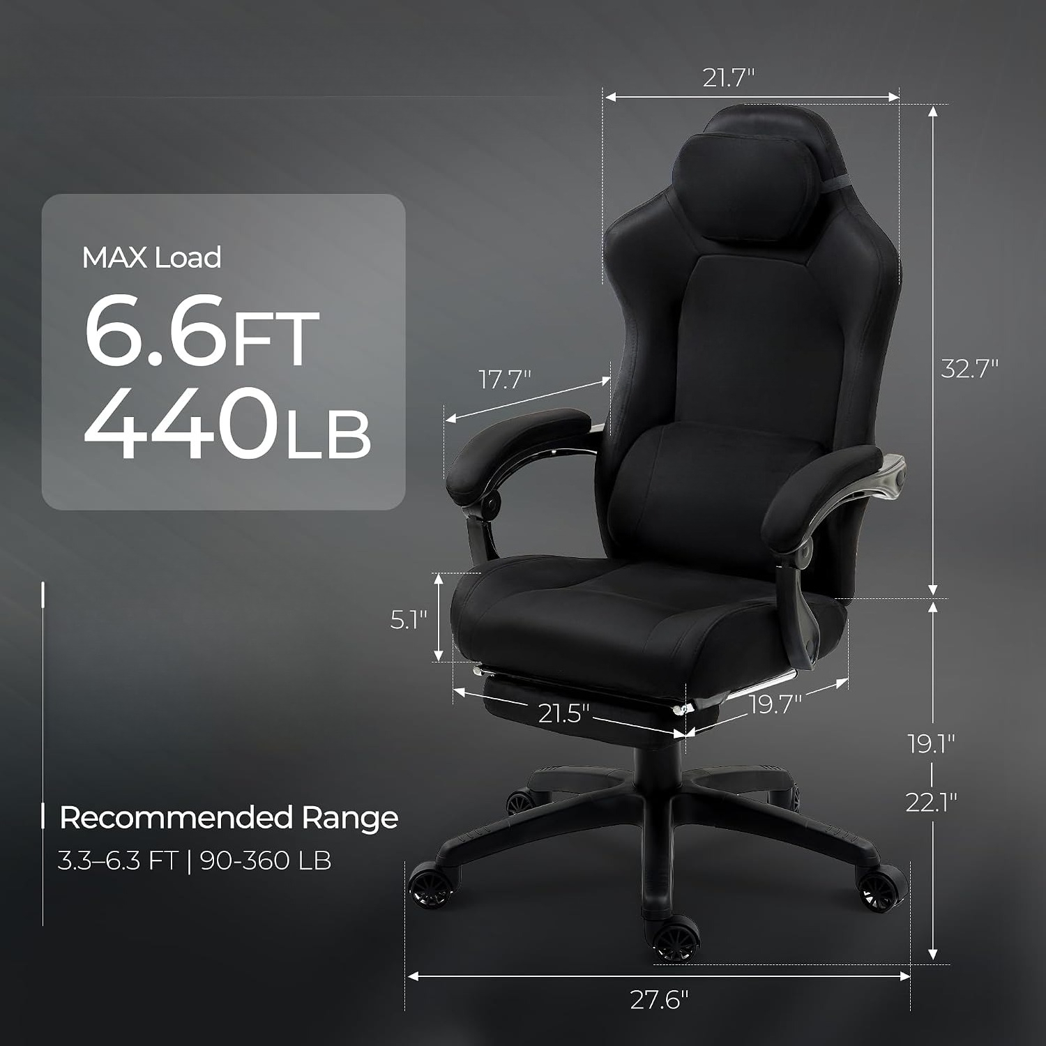 Gaming-Stuhl für große und krä – Gaming Chair Cushion Bewertung und Preis