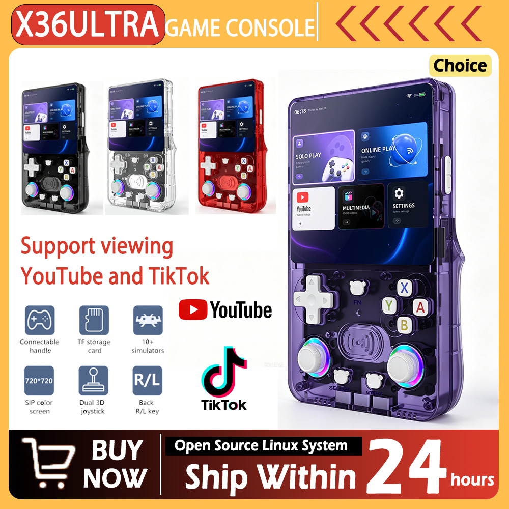 Neue X36 Ultra Retro-Handheld- – Gaming Console X7 Bewertung und Preis