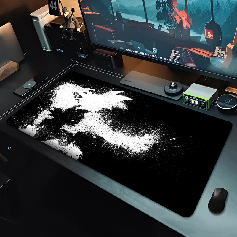 DBZ Schwarzes Anime-Mauspad Dr – Gaming Console Desk Bewertung und Preis
