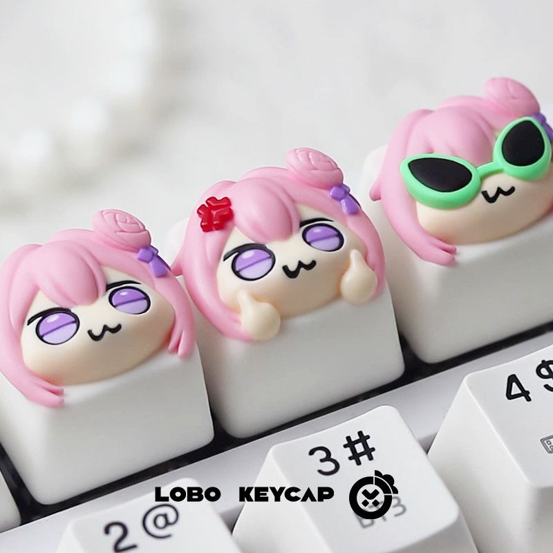 Niedliche rosa Anime-Mädchen-H – Gaming Console With Keyboard Bewertung und Preis