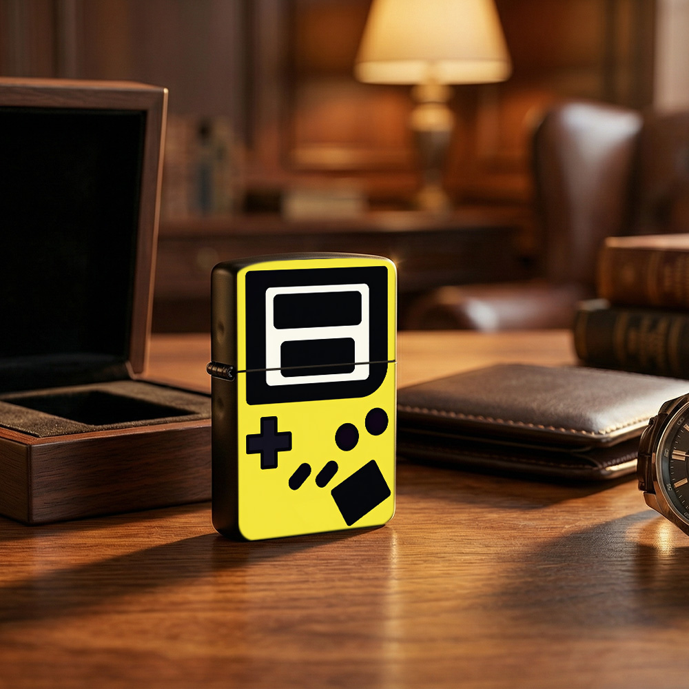 Retro-Gaming-Flip-Top-Feuerzeu – Retro.Gaming Console Yellow Bewertung und Preis