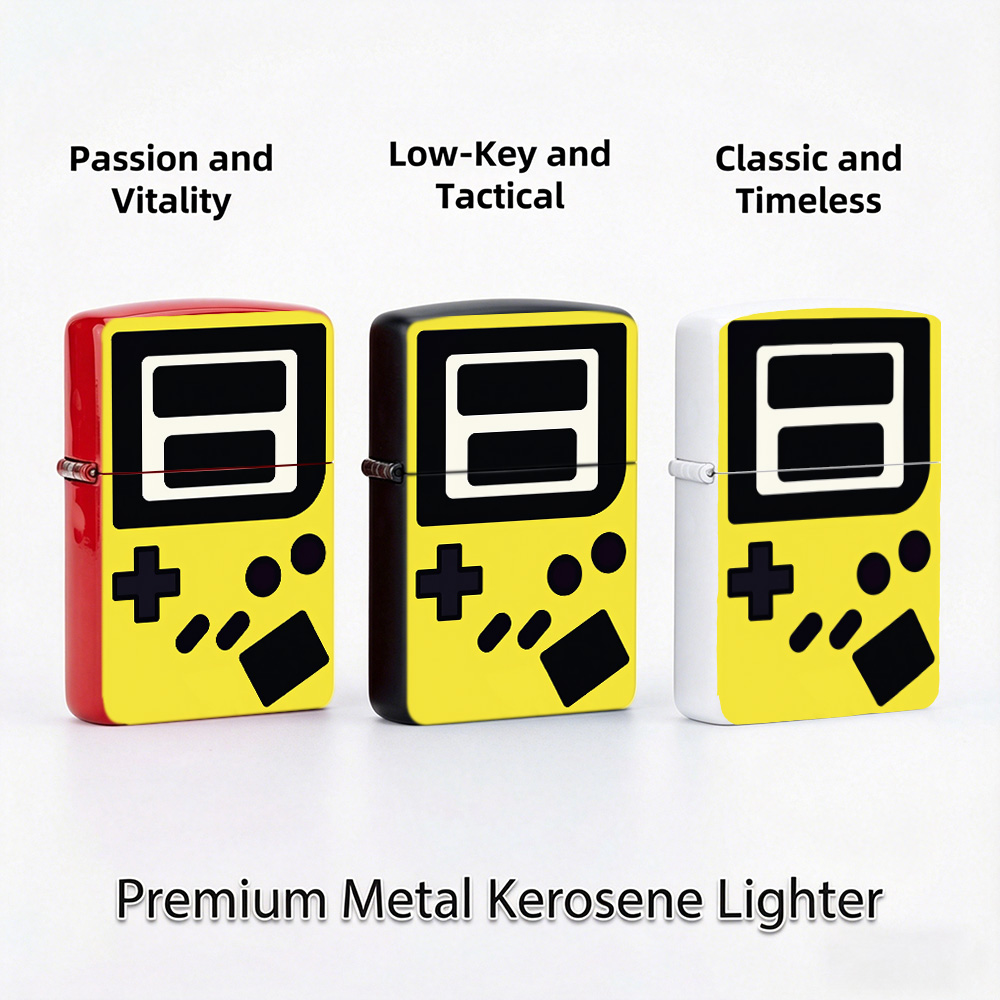 Retro-Gaming-Flip-Top-Feuerzeu – Retro.Gaming Console Yellow Bewertung und Preis