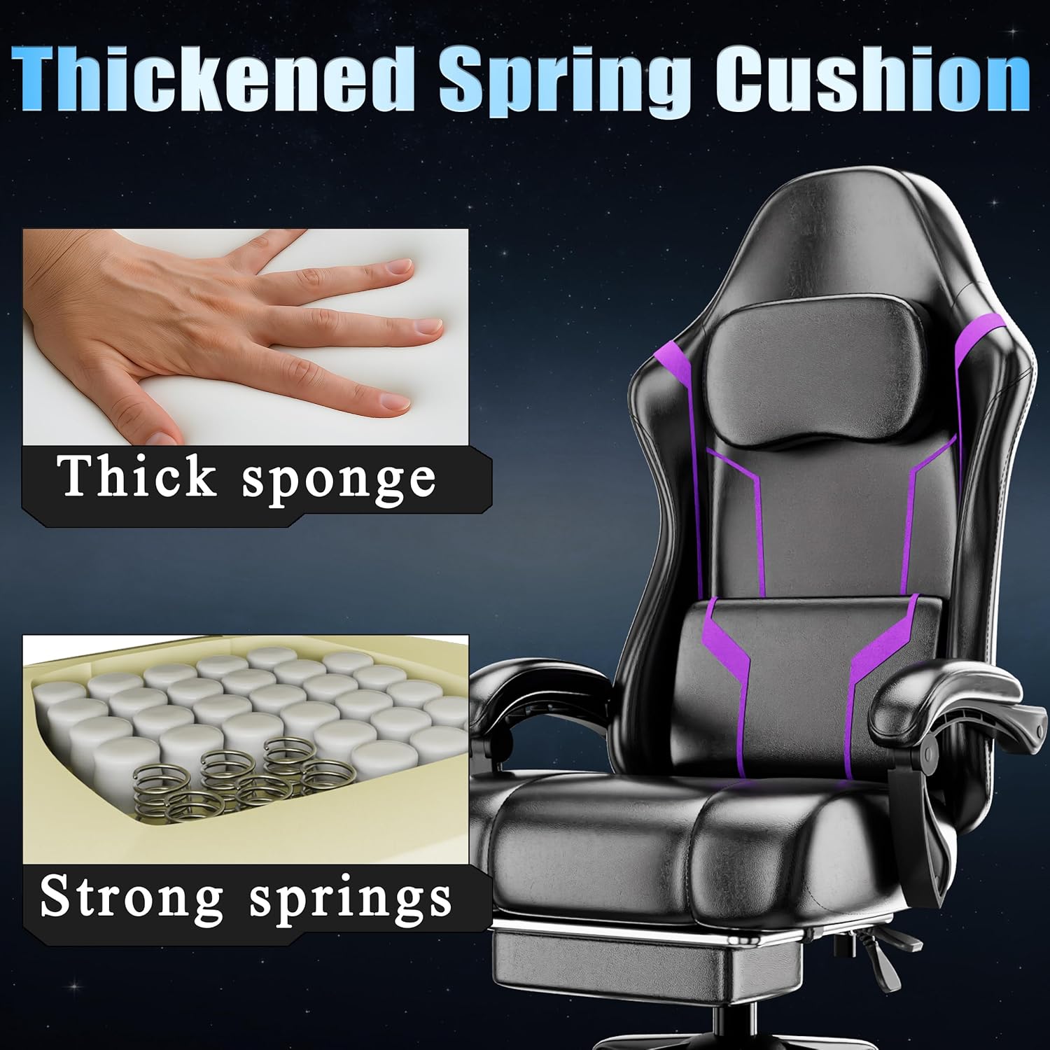 Ergonomischer Gaming-Stuhl mit – Gaming Chair Cushion Bewertung und Preis