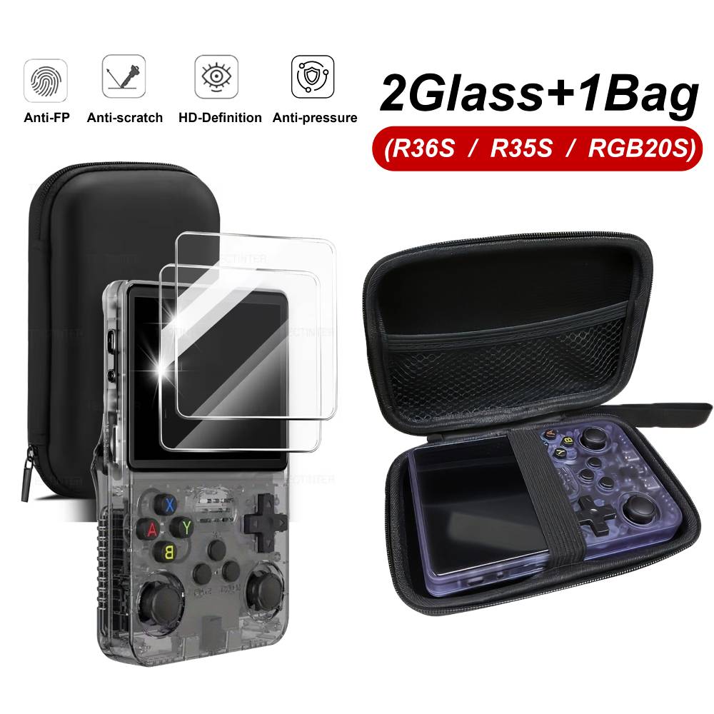 3-in-1 Aufbewahrungstasche + P – Gaming Console R36S Bewertung und Preis