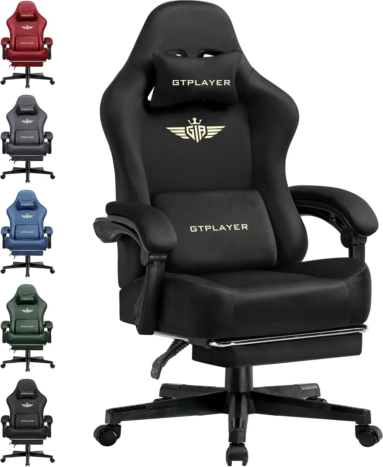 Großer Gaming-Stuhl aus Stoff  – Gaming Chair Cushion Bewertung und Preis