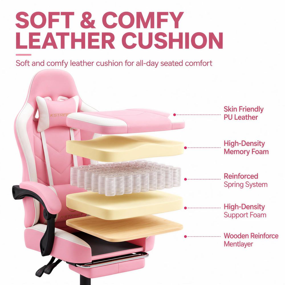 Gaming-Stuhl, ergonomischer Co – Gaming Chair Cushion Bewertung und Preis