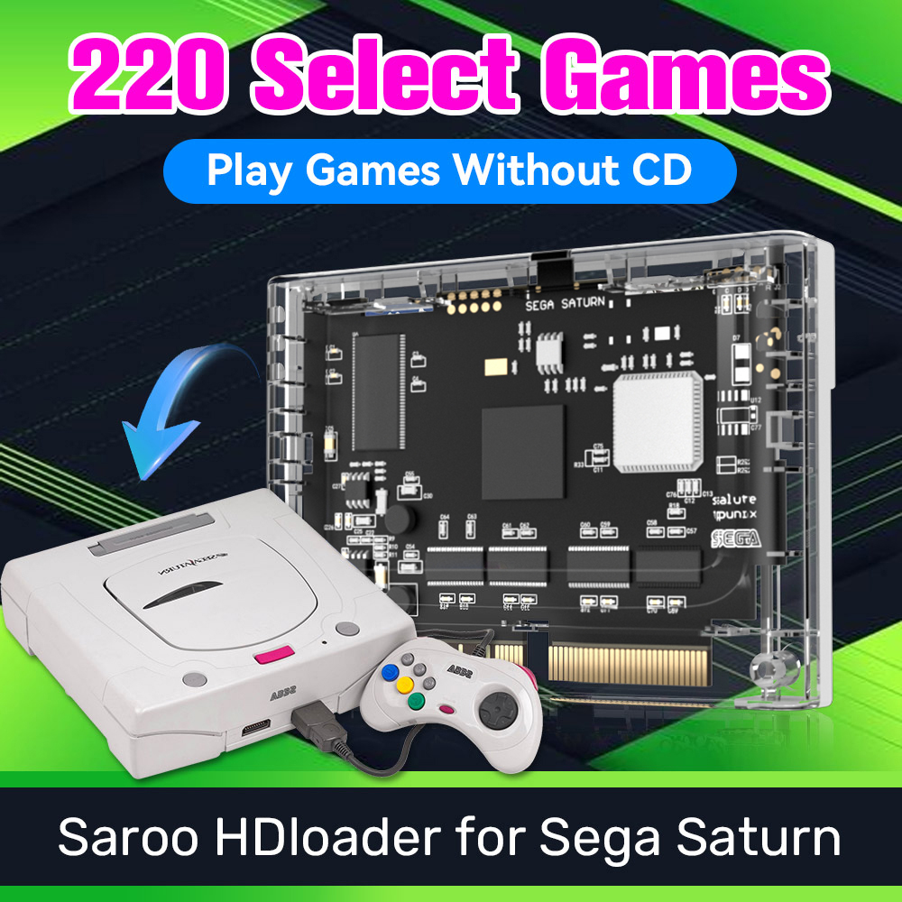 SAROO SS HDLoader für Sega Sat – Gaming Console Video Game Bewertung und Preis
