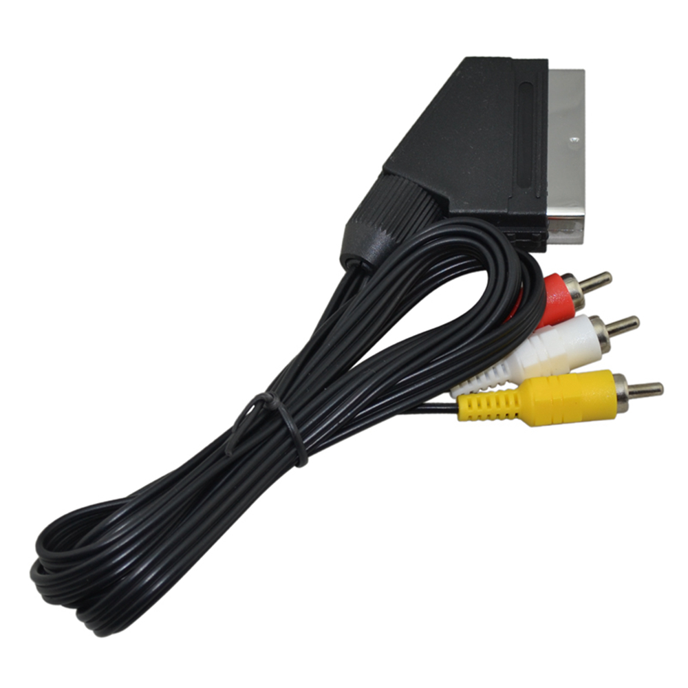 Scart-Kabel auf 3 RCA AV TV Vi – Gaming Console Video Game Bewertung und Preis
