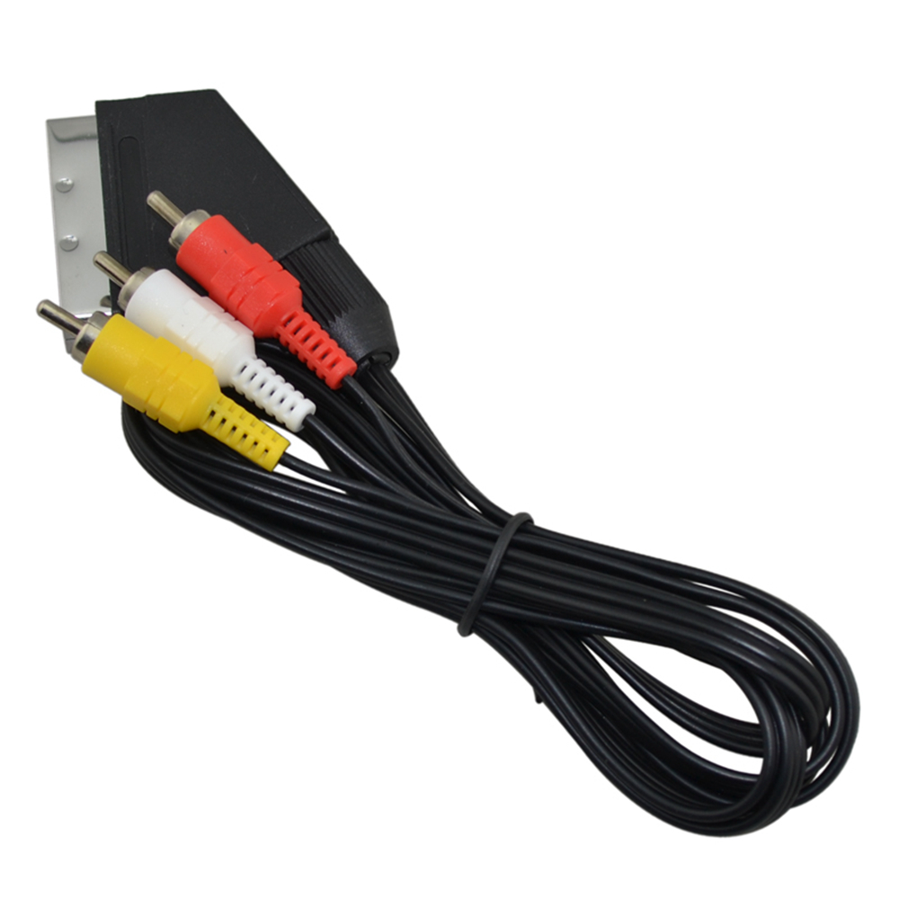 Scart-Kabel auf 3 RCA AV TV Vi – Gaming Console Video Game Bewertung und Preis