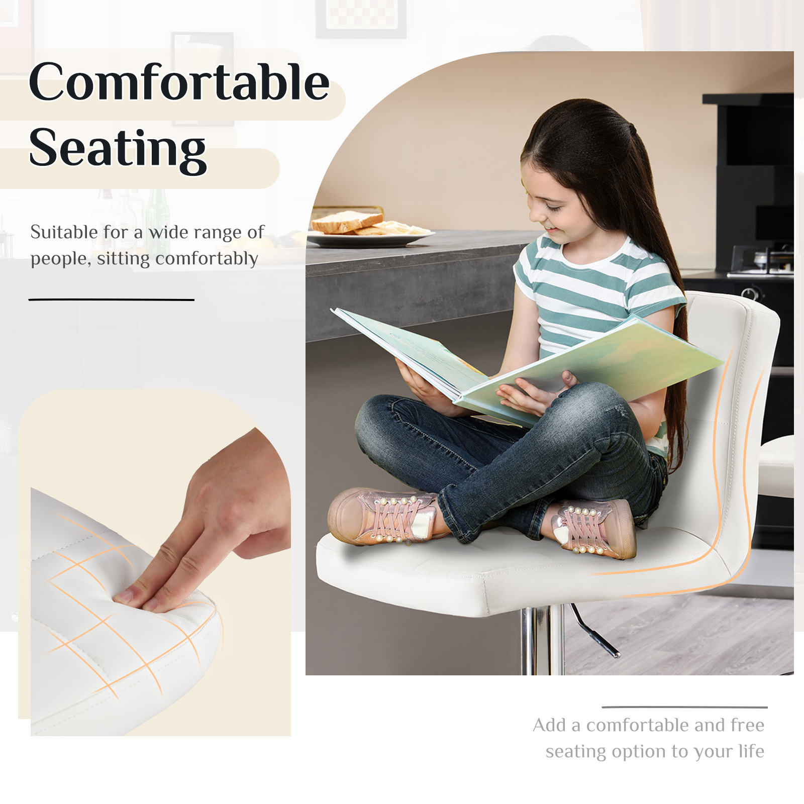 JHK Ergonomischer armloser Bür – Gaming Chair Cushion Bewertung und Preis