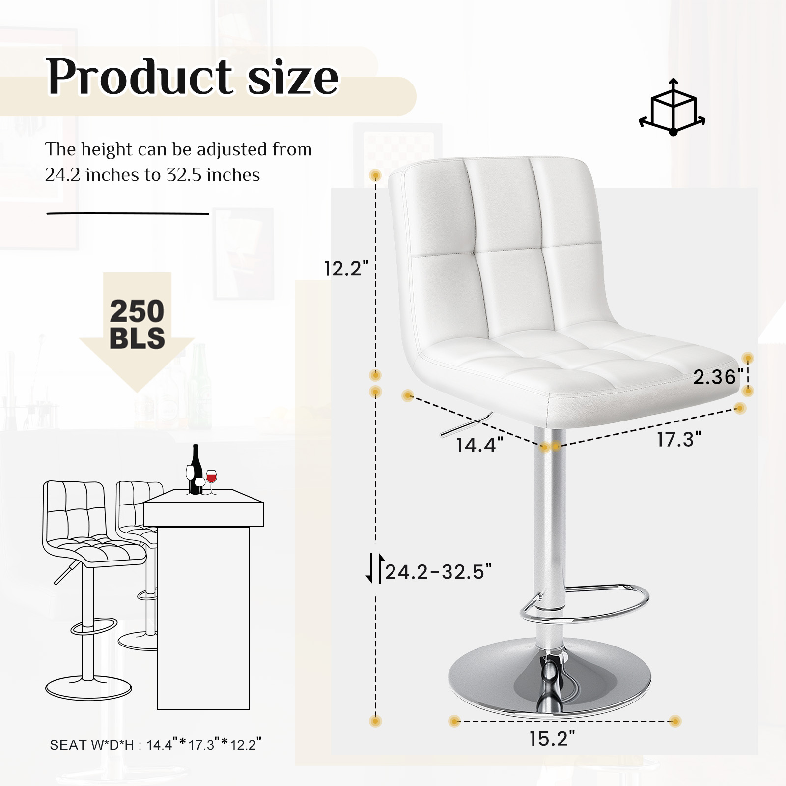 JHK Ergonomischer armloser Bür – Gaming Chair Cushion Bewertung und Preis