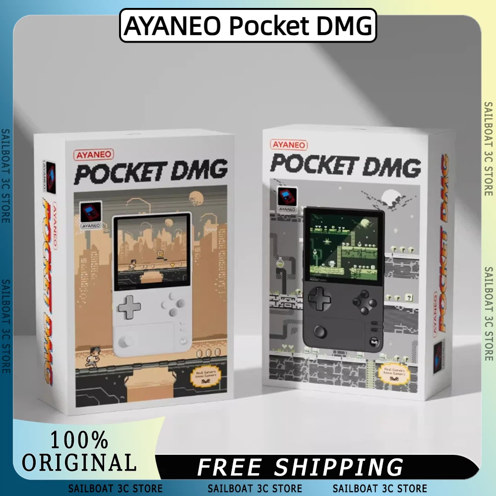 Neue silberne AYANEO Pocket DM – Gaming Console Online Bewertung und Preis
