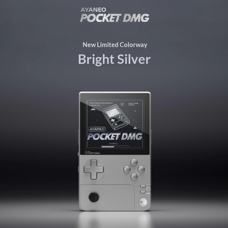 Neue silberne AYANEO Pocket DM – Gaming Console Online Bewertung und Preis