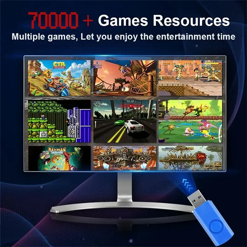 Retro-Gaming-Konsole 70000+ Sp – Gaming Console Video Game Bewertung und Preis